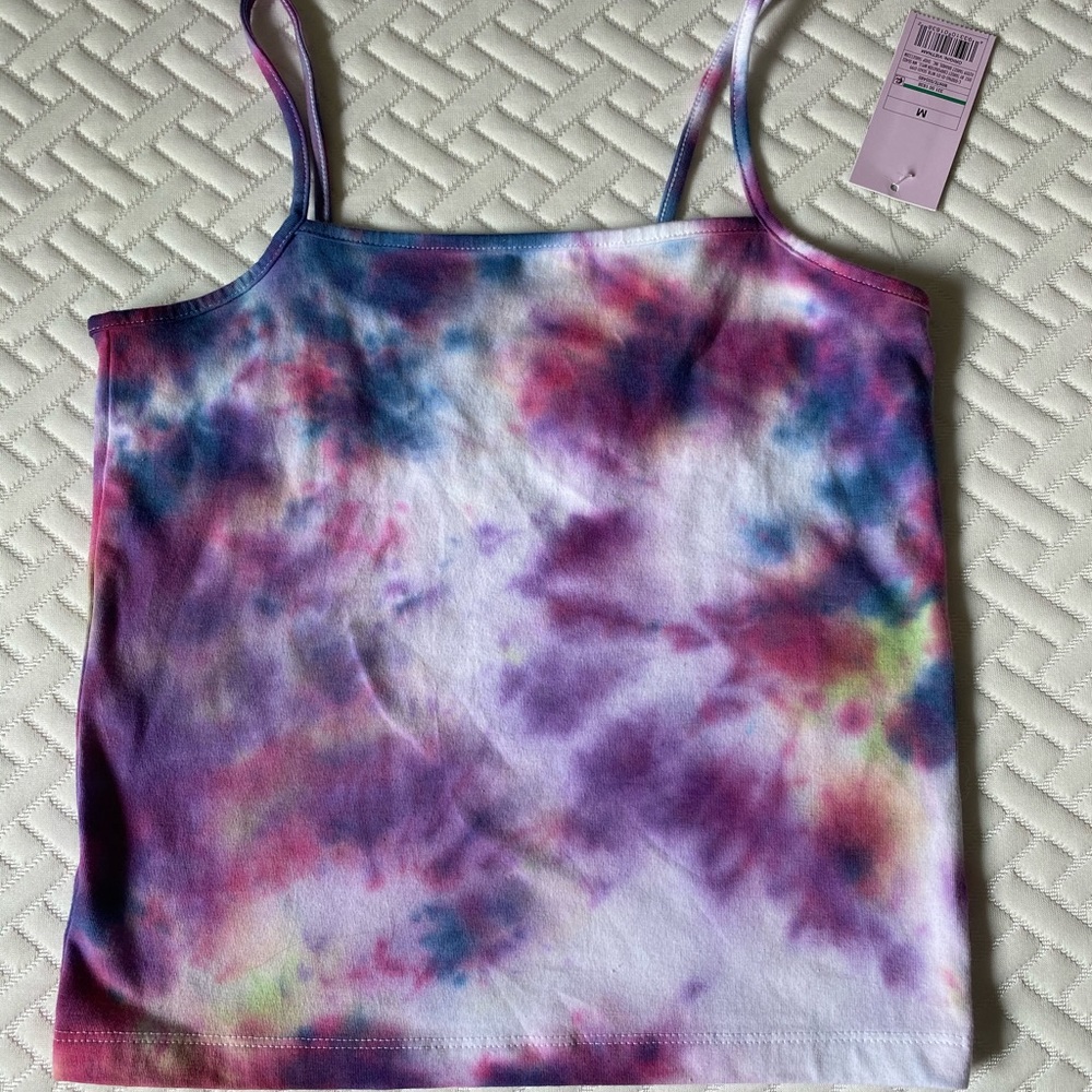 Tie dye tank top 🦄